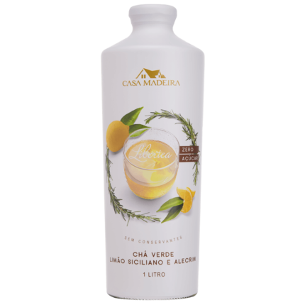 Libertea - Chá Verde Limão Siciliano e Alecrim 1 litro